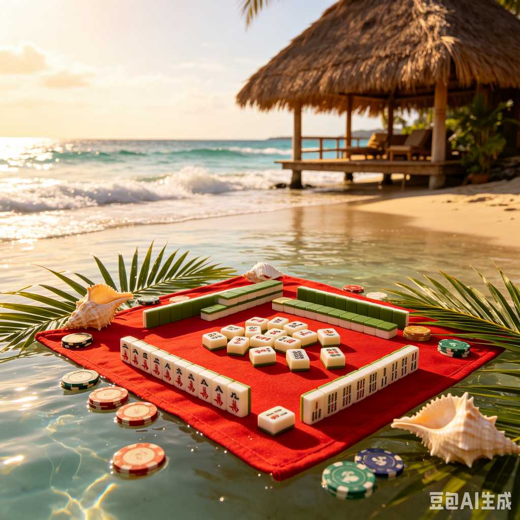 unique text mahjong tiles design
