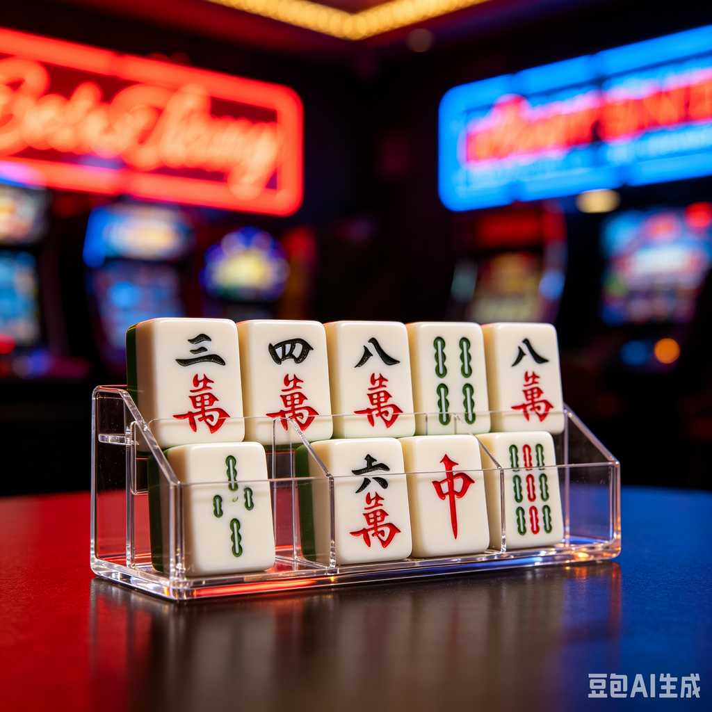 classic oriental board game mahjong