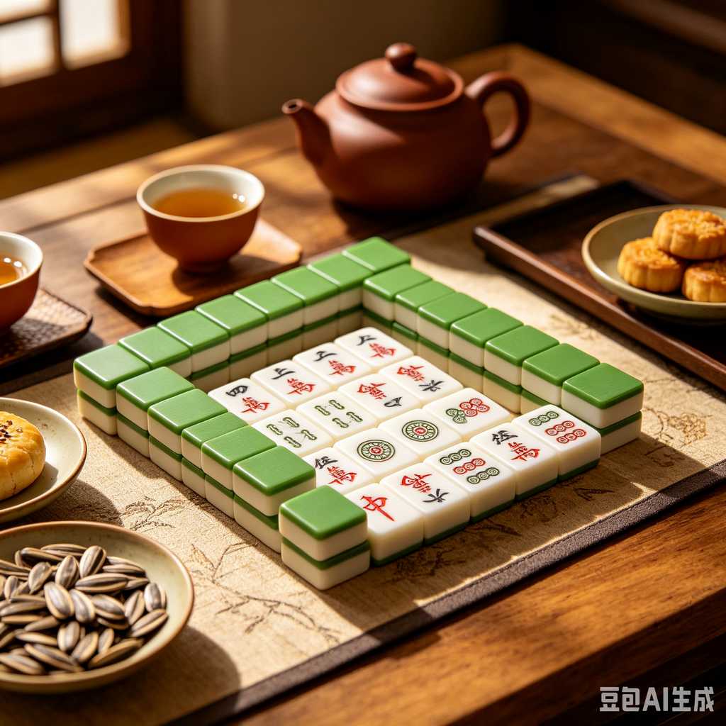 hand carving mahjong tiles